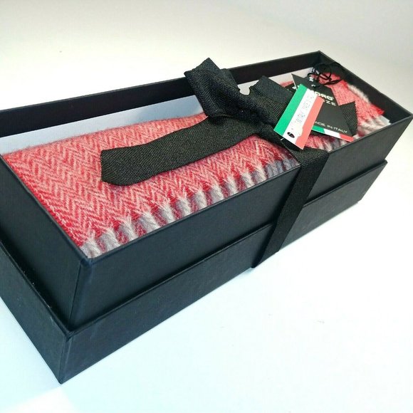 Firenze - Made in Italy Men's Wool Scarf Gift Box - Picture 2 of 6